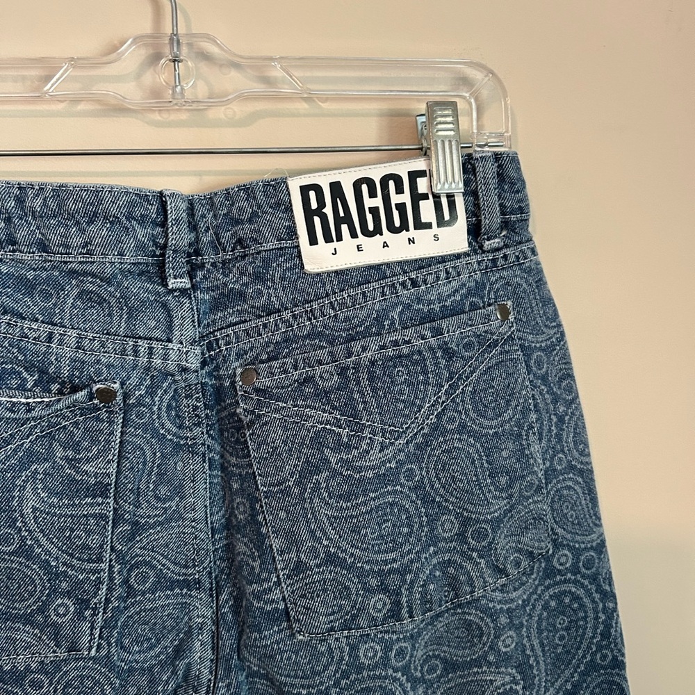 Ragged Priest Paisley Print Jeans Size 32 — image 4 of 8
